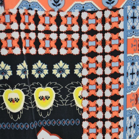 New York & Company lightweight zip bomber jacket coat blue coral size M NWT - Picture 3 of 5